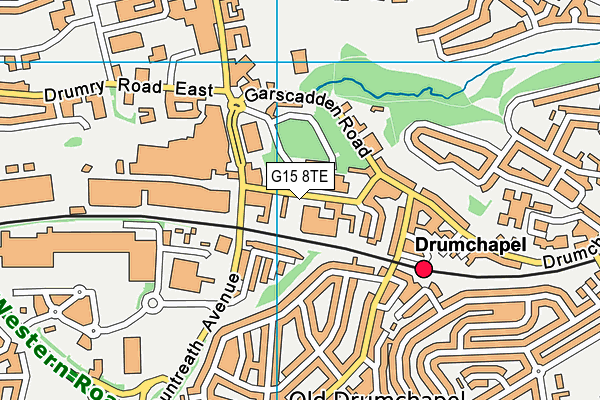 G15 8TE map - OS VectorMap District (Ordnance Survey) G15 8TE map - OS VectorMap District (Ordnance Survey)