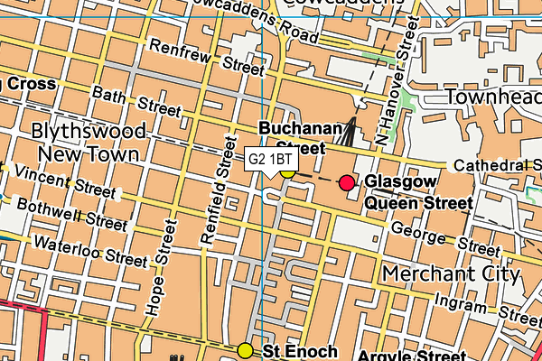 G2 1BT map - OS VectorMap District (Ordnance Survey) G2 1BT map - OS VectorMap District (Ordnance Survey)