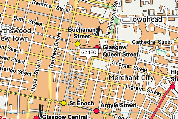 G2 1EQ map - OS VectorMap District (Ordnance Survey) G2 1EQ map - OS VectorMap District (Ordnance Survey)