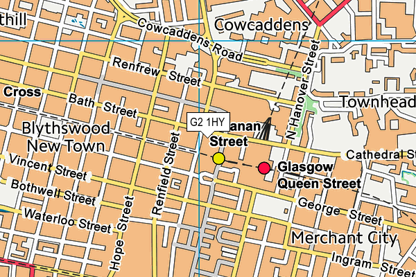 G2 1HY map - OS VectorMap District (Ordnance Survey) G2 1HY map - OS VectorMap District (Ordnance Survey)