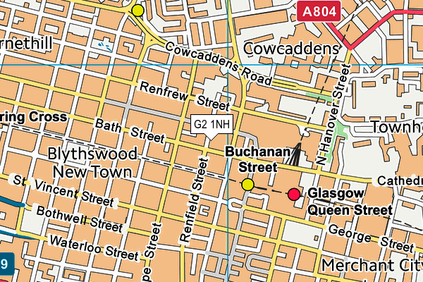 G2 1NH map - OS VectorMap District (Ordnance Survey) G2 1NH map - OS VectorMap District (Ordnance Survey)