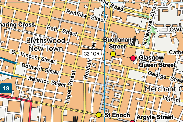 G2 1QR map - OS VectorMap District (Ordnance Survey) G2 1QR map - OS VectorMap District (Ordnance Survey)