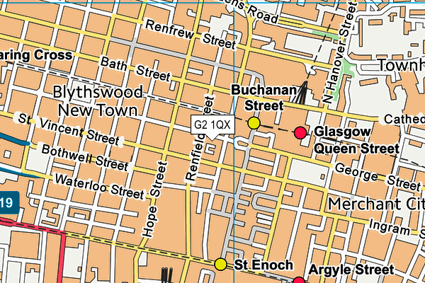 G2 1QX map - OS VectorMap District (Ordnance Survey) G2 1QX map - OS VectorMap District (Ordnance Survey)
