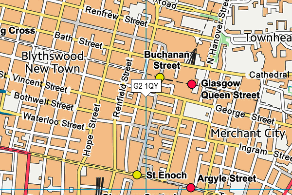 G2 1QY map - OS VectorMap District (Ordnance Survey) G2 1QY map - OS VectorMap District (Ordnance Survey)