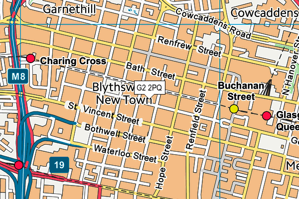 G2 2PQ map - OS VectorMap District (Ordnance Survey) G2 2PQ map - OS VectorMap District (Ordnance Survey)