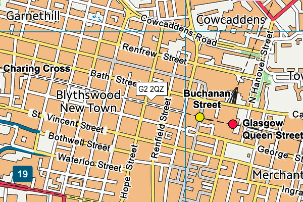 G2 2QZ map - OS VectorMap District (Ordnance Survey) G2 2QZ map - OS VectorMap District (Ordnance Survey)