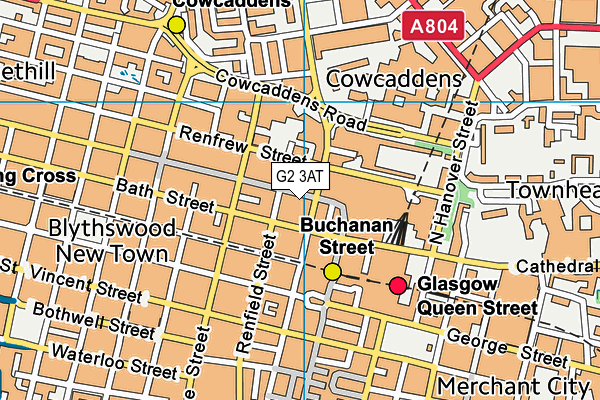 G2 3AT map - OS VectorMap District (Ordnance Survey) G2 3AT map - OS VectorMap District (Ordnance Survey)
