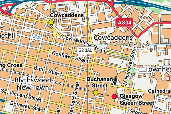 G2 3AU map - OS VectorMap District (Ordnance Survey) G2 3AU map - OS VectorMap District (Ordnance Survey)