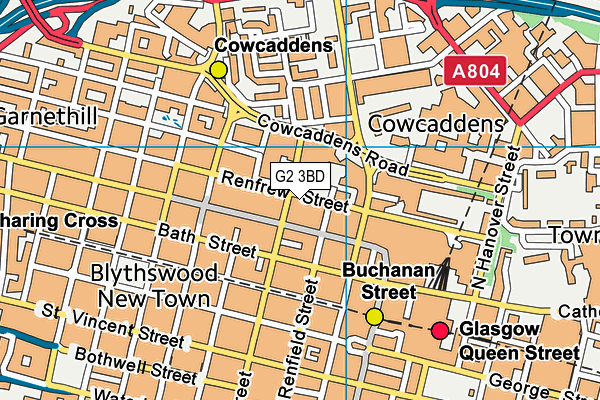 G2 3BD map - OS VectorMap District (Ordnance Survey) G2 3BD map - OS VectorMap District (Ordnance Survey)