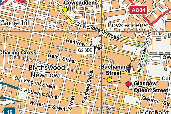 G2 3DD map - OS VectorMap District (Ordnance Survey) G2 3DD map - OS VectorMap District (Ordnance Survey)