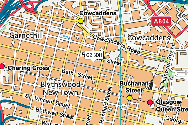 G2 3DH map - OS VectorMap District (Ordnance Survey) G2 3DH map - OS VectorMap District (Ordnance Survey)