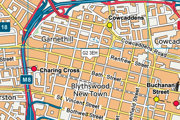 G2 3EH map - OS VectorMap District (Ordnance Survey) G2 3EH map - OS VectorMap District (Ordnance Survey)