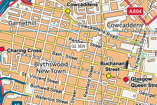 G2 3EW map - OS VectorMap District (Ordnance Survey) G2 3EW map - OS VectorMap District (Ordnance Survey)