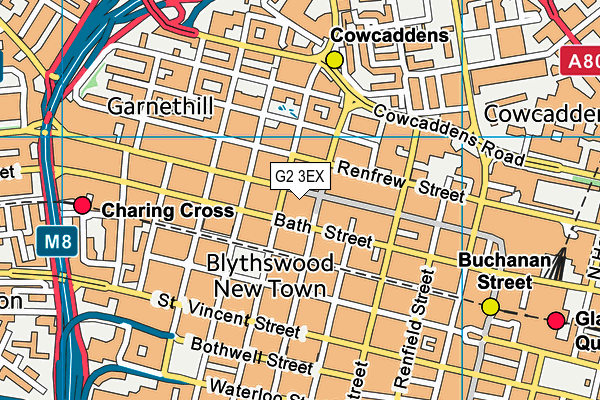 G2 3EX map - OS VectorMap District (Ordnance Survey) G2 3EX map - OS VectorMap District (Ordnance Survey)