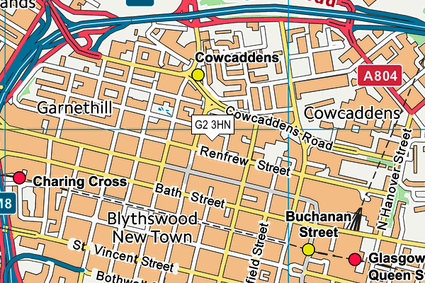G2 3HN map - OS VectorMap District (Ordnance Survey) G2 3HN map - OS VectorMap District (Ordnance Survey)