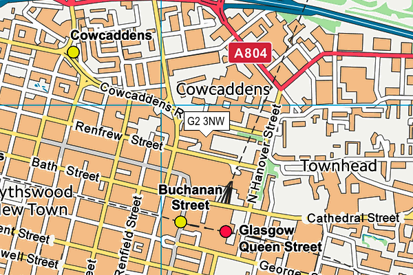 G2 3NW map - OS VectorMap District (Ordnance Survey) G2 3NW map - OS VectorMap District (Ordnance Survey)