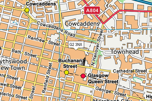 G2 3NX map - OS VectorMap District (Ordnance Survey) G2 3NX map - OS VectorMap District (Ordnance Survey)