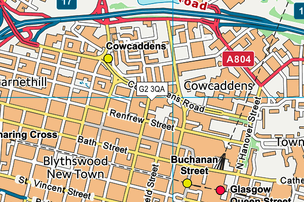 G2 3QA map - OS VectorMap District (Ordnance Survey) G2 3QA map - OS VectorMap District (Ordnance Survey)
