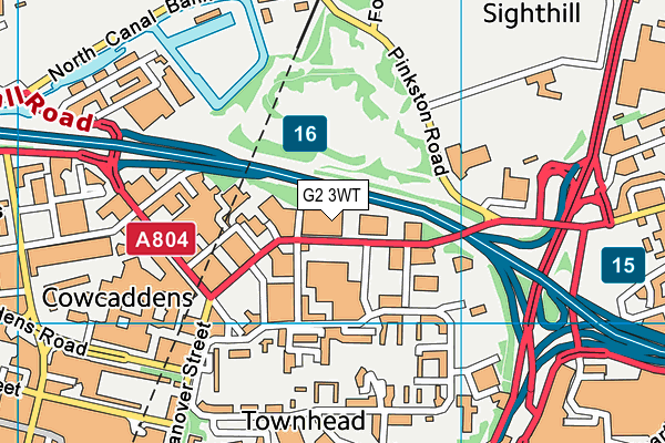 G2 3WT map - OS VectorMap District (Ordnance Survey) G2 3WT map - OS VectorMap District (Ordnance Survey)