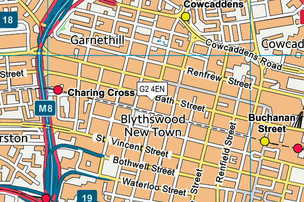 G2 4EN map - OS VectorMap District (Ordnance Survey) G2 4EN map - OS VectorMap District (Ordnance Survey)