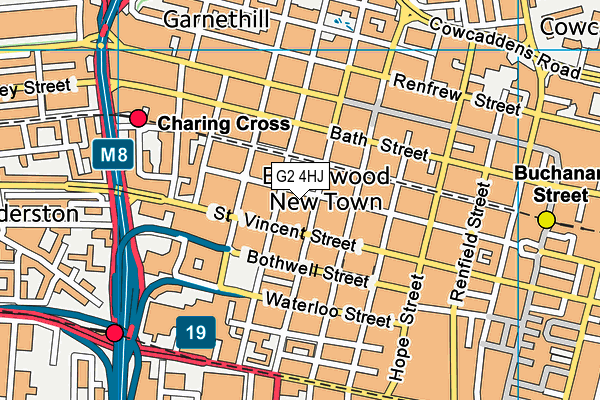 G2 4HJ map - OS VectorMap District (Ordnance Survey) G2 4HJ map - OS VectorMap District (Ordnance Survey)