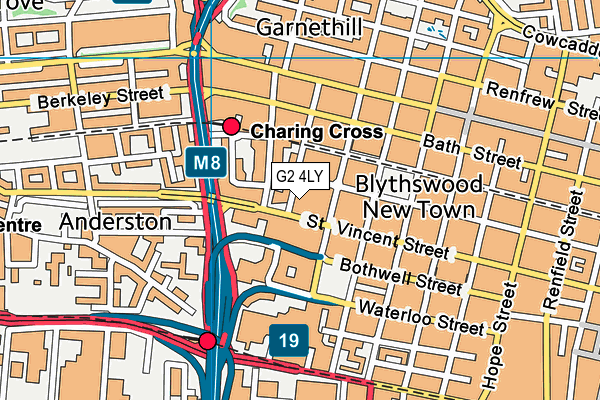 G2 4LY map - OS VectorMap District (Ordnance Survey) G2 4LY map - OS VectorMap District (Ordnance Survey)