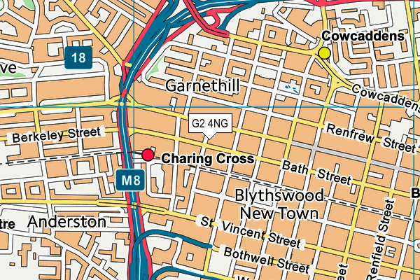 G2 4NG map - OS VectorMap District (Ordnance Survey) G2 4NG map - OS VectorMap District (Ordnance Survey)