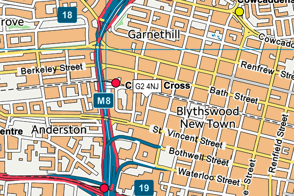 G2 4NJ map - OS VectorMap District (Ordnance Survey) G2 4NJ map - OS VectorMap District (Ordnance Survey)