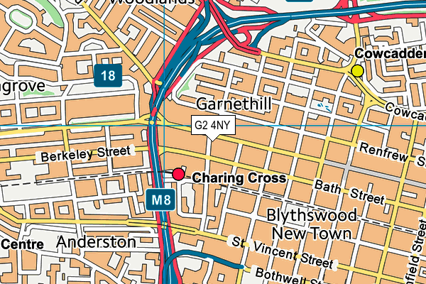 G2 4NY map - OS VectorMap District (Ordnance Survey) G2 4NY map - OS VectorMap District (Ordnance Survey)