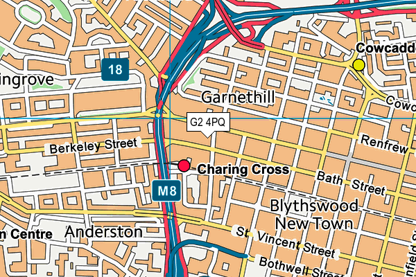 G2 4PQ map - OS VectorMap District (Ordnance Survey) G2 4PQ map - OS VectorMap District (Ordnance Survey)