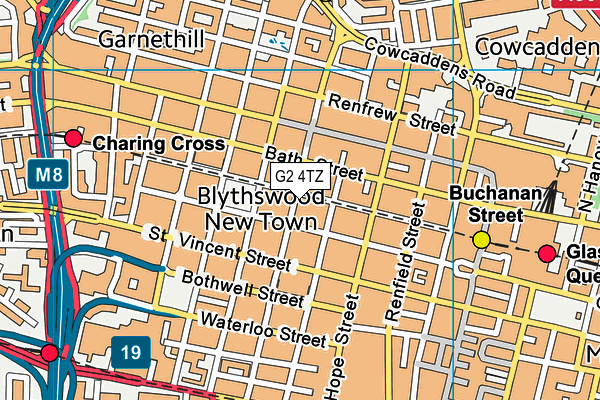 G2 4TZ map - OS VectorMap District (Ordnance Survey) G2 4TZ map - OS VectorMap District (Ordnance Survey)