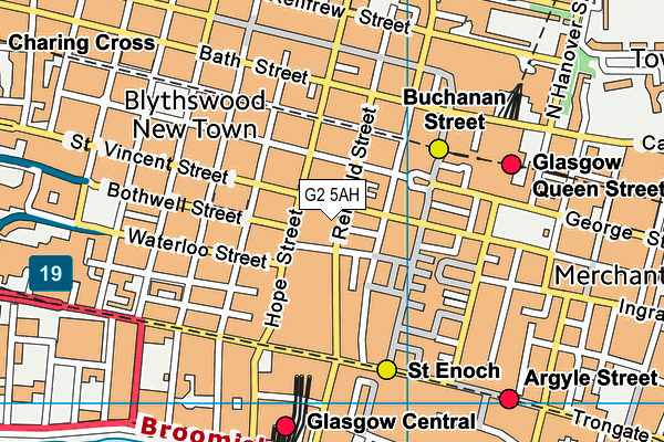 G2 5AH map - OS VectorMap District (Ordnance Survey) G2 5AH map - OS VectorMap District (Ordnance Survey)