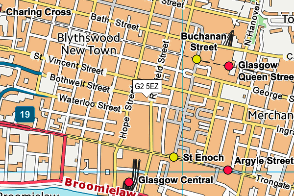 G2 5EZ map - OS VectorMap District (Ordnance Survey) G2 5EZ map - OS VectorMap District (Ordnance Survey)