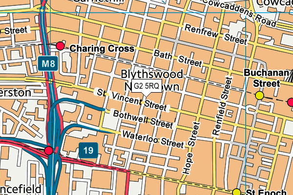 G2 5RQ map - OS VectorMap District (Ordnance Survey) G2 5RQ map - OS VectorMap District (Ordnance Survey)