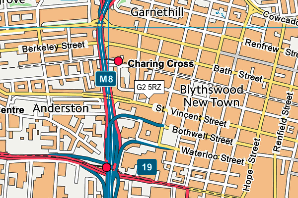 G2 5RZ map - OS VectorMap District (Ordnance Survey) G2 5RZ map - OS VectorMap District (Ordnance Survey)