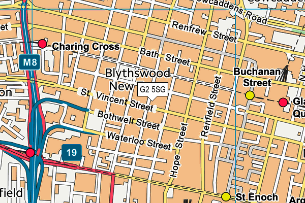 G2 5SG map - OS VectorMap District (Ordnance Survey) G2 5SG map - OS VectorMap District (Ordnance Survey)