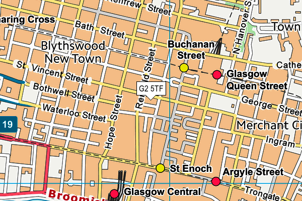 G2 5TF map - OS VectorMap District (Ordnance Survey) G2 5TF map - OS VectorMap District (Ordnance Survey)
