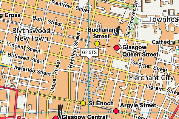 G2 5TS map - OS VectorMap District (Ordnance Survey) G2 5TS map - OS VectorMap District (Ordnance Survey)