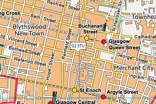 G2 5TU map - OS VectorMap District (Ordnance Survey) G2 5TU map - OS VectorMap District (Ordnance Survey)