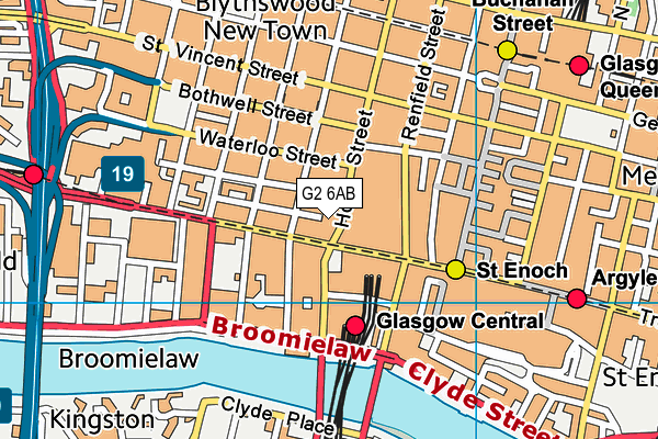 G2 6AB map - OS VectorMap District (Ordnance Survey) G2 6AB map - OS VectorMap District (Ordnance Survey)
