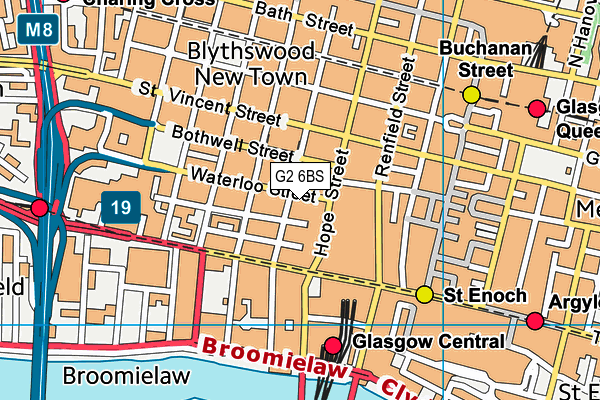G2 6BS map - OS VectorMap District (Ordnance Survey) G2 6BS map - OS VectorMap District (Ordnance Survey)