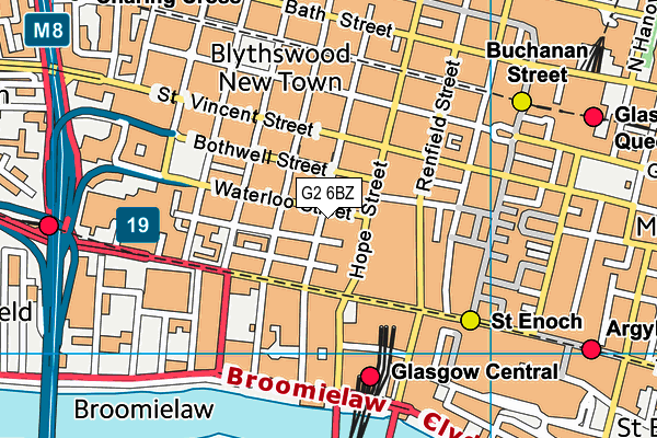 G2 6BZ map - OS VectorMap District (Ordnance Survey) G2 6BZ map - OS VectorMap District (Ordnance Survey)