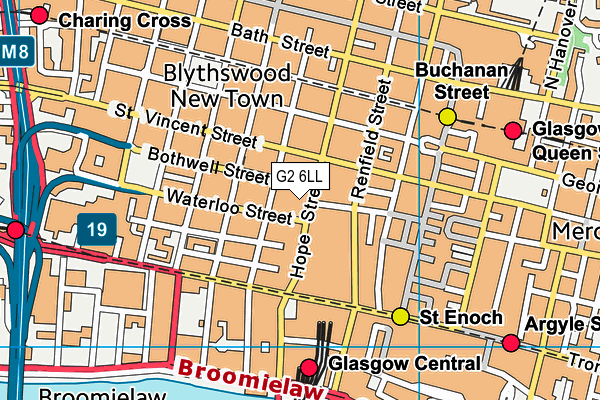 G2 6LL map - OS VectorMap District (Ordnance Survey) G2 6LL map - OS VectorMap District (Ordnance Survey)