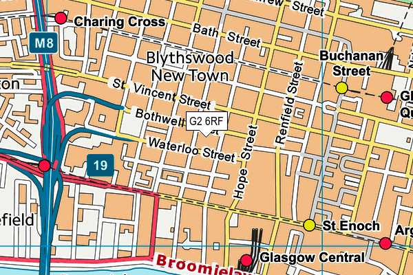 G2 6RF map - OS VectorMap District (Ordnance Survey) G2 6RF map - OS VectorMap District (Ordnance Survey)