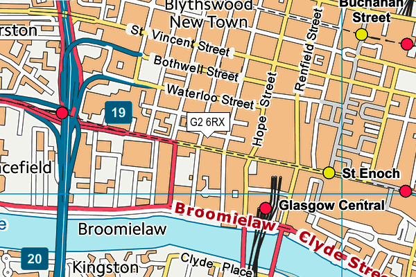 G2 6RX map - OS VectorMap District (Ordnance Survey) G2 6RX map - OS VectorMap District (Ordnance Survey)