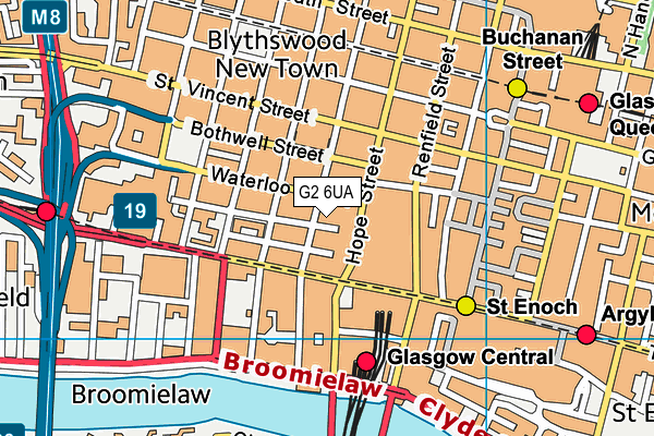 G2 6UA map - OS VectorMap District (Ordnance Survey) G2 6UA map - OS VectorMap District (Ordnance Survey)