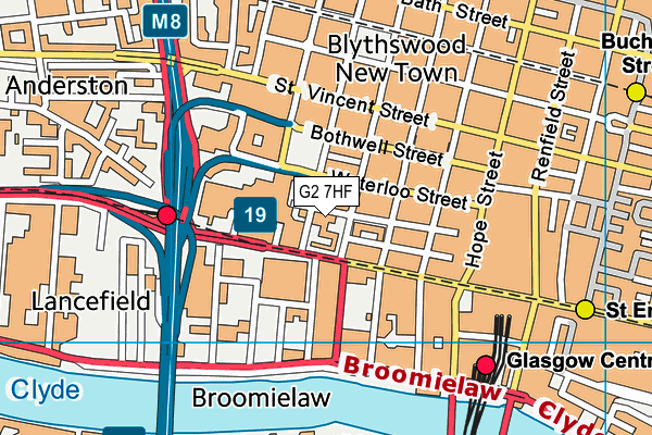 G2 7HF map - OS VectorMap District (Ordnance Survey) G2 7HF map - OS VectorMap District (Ordnance Survey)