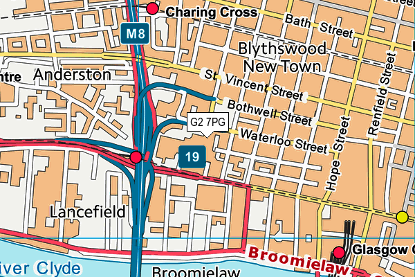 G2 7PG map - OS VectorMap District (Ordnance Survey) G2 7PG map - OS VectorMap District (Ordnance Survey)