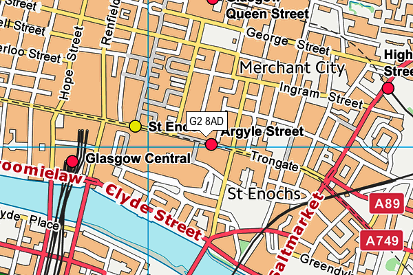 G2 8AD map - OS VectorMap District (Ordnance Survey) G2 8AD map - OS VectorMap District (Ordnance Survey)