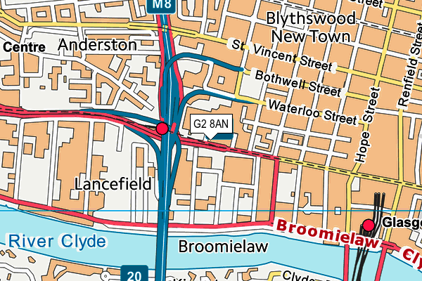 G2 8AN map - OS VectorMap District (Ordnance Survey) G2 8AN map - OS VectorMap District (Ordnance Survey)
